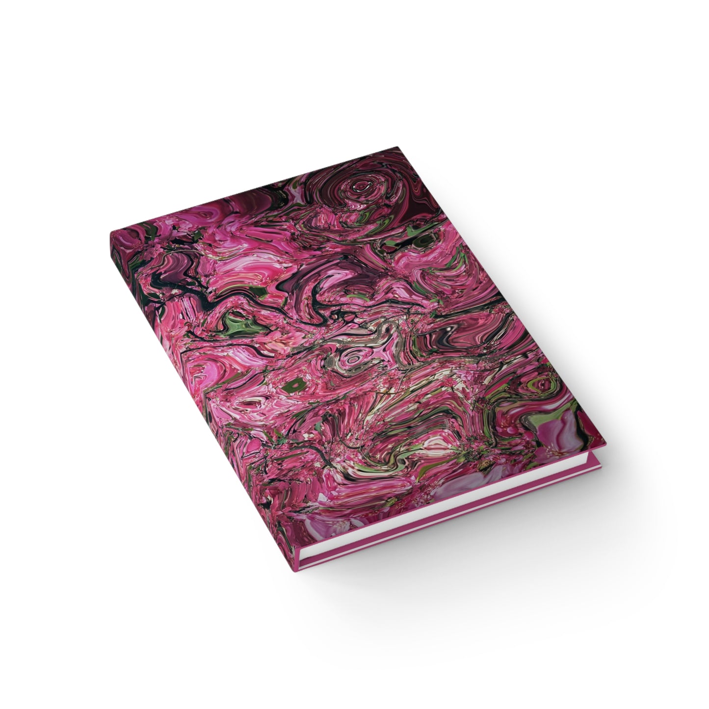 Pink Swirls - Blank Journal