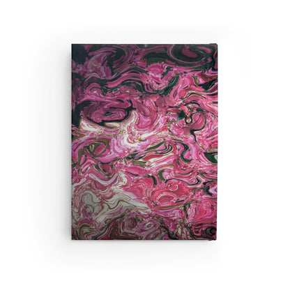 Pink Swirls - Blank Journal